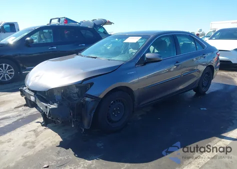 2017 Toyota Camry Hybrid Le z USA, uszkodzony, nr VIN 4T1BD1FK5HU206927